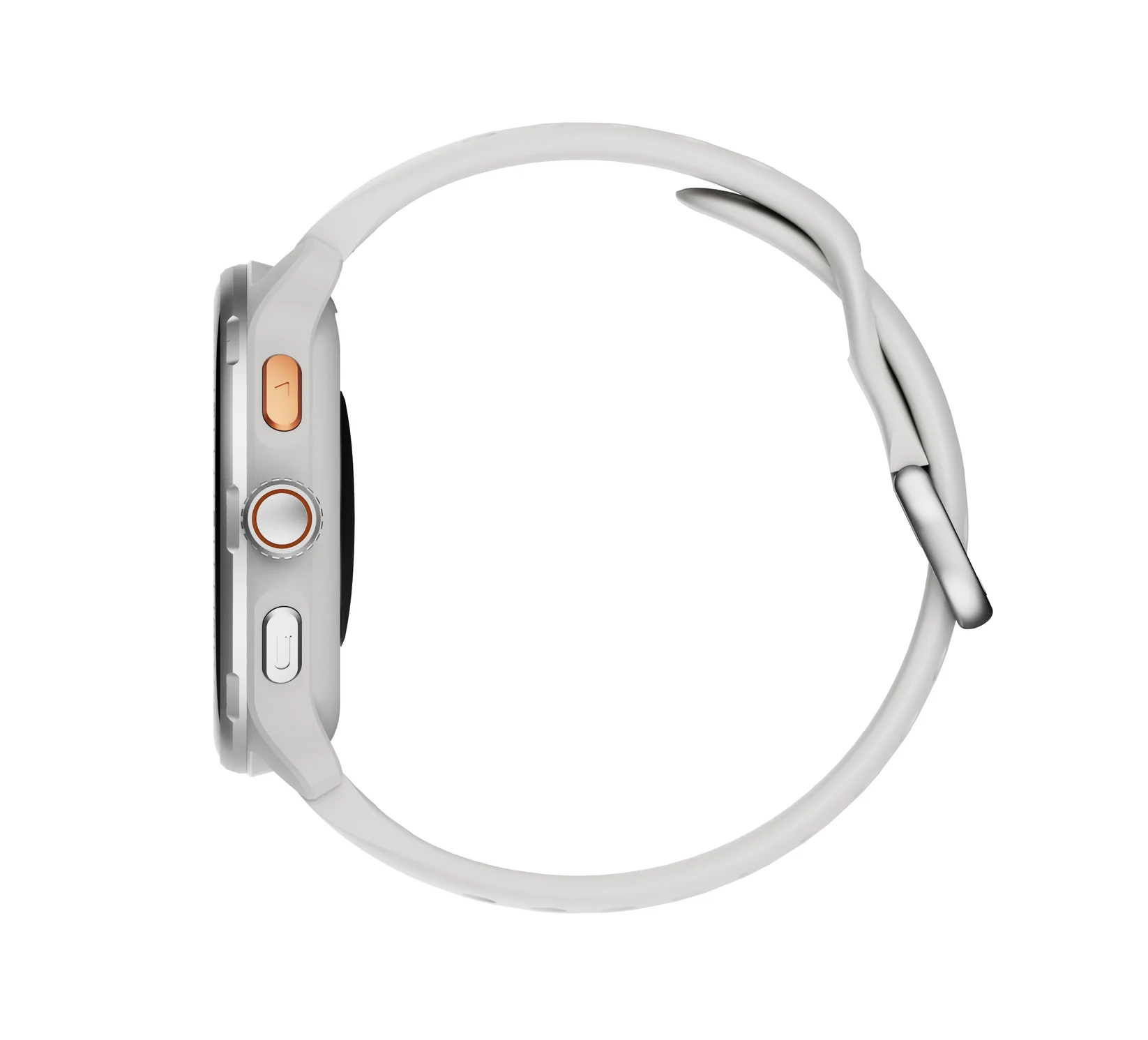 Spark 2 Smart Fitness Watch with Heart Rate Monitor, White Luxury Edition